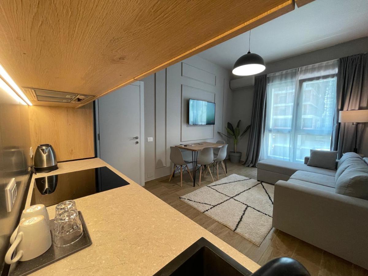 Square 21 Apartments ティラナ エクステリア 写真